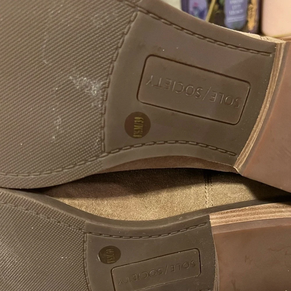 NWOT Sole Society Tan Winter Boots